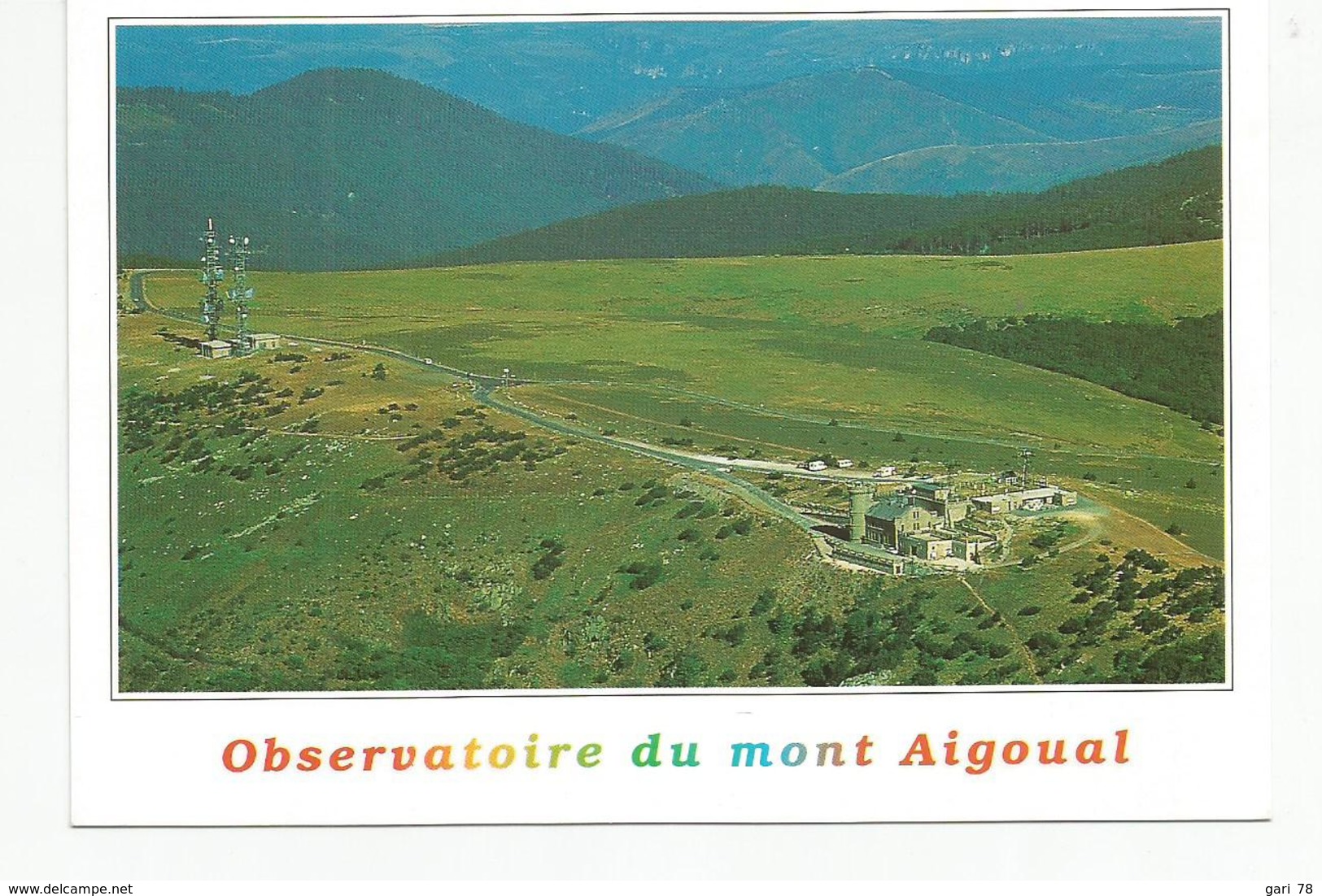 CP  (GARD) L'observatoire Du Mont Aigoual - Autres & Non Classés