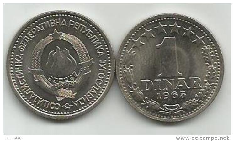Yugoslavia 1 Dinar 1965. UNC/AUNC  KM#47 - Jugoslavia