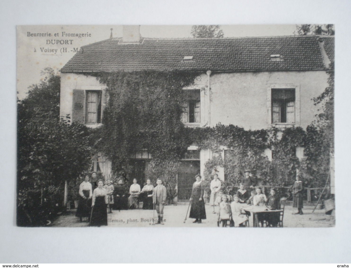 1916 VOISEY Fromagerie DUPORT HTE MARNE Bourbonne Les Bains Joinville Chaumont Langres Chalindrey Châteauvillain N°2/2 - Bourbonne Les Bains