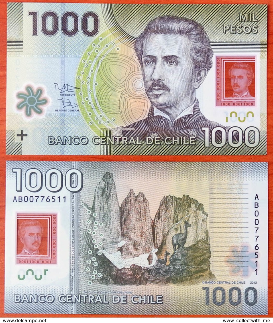 Chile 1000 Pesos 2012 UNC - Chili