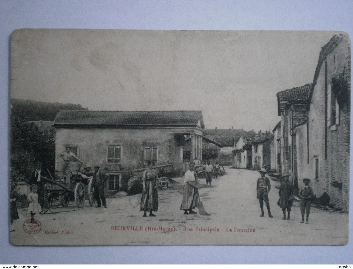 1916 BEURVILLE La Fontaine HTE MARNE Doulevant Le Château Eclaron Saint Dizier Wassy Chaumont Langres Bourbonne Colombey - Montier-en-Der