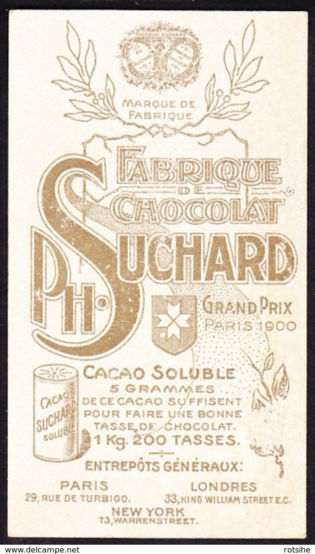 CHROMO Chocolat SUCHARD  Fruits Et Enfants     Fraises      Serie 106 - Suchard