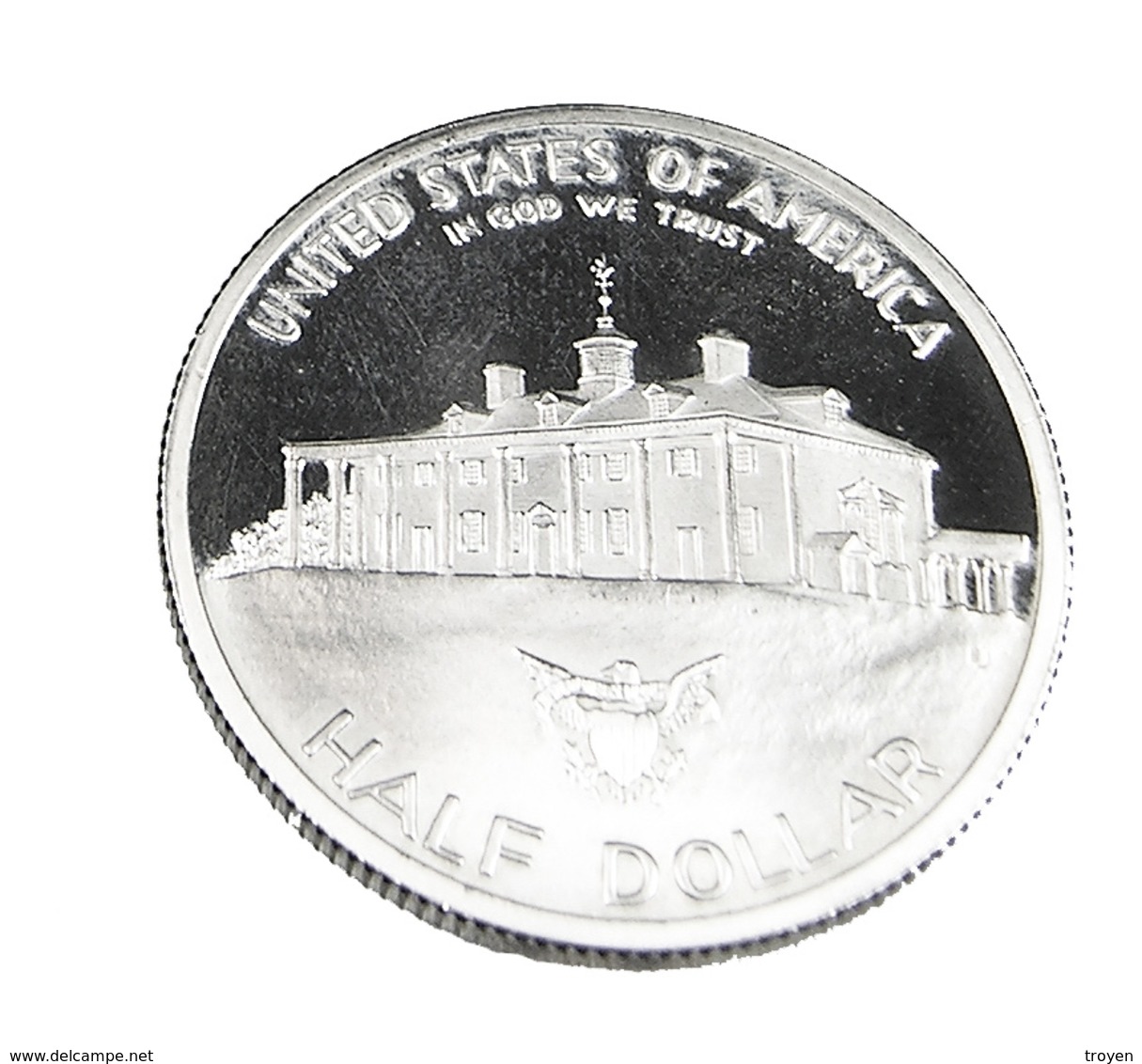 1/2  Dollar -  G.Washington - USA -  1982 - Argent 900. -  Sup - - Verzamelingen