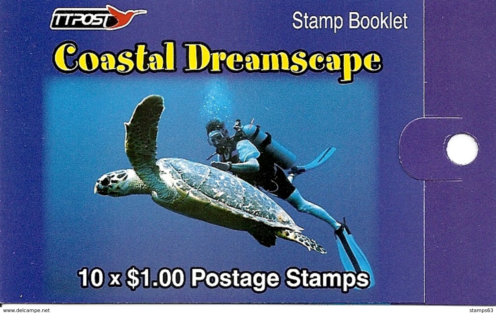 TRINIDAD & TOBAGO, 2005, Booklet 11, Costal Dream Scape (turtle) - Trinidad Y Tobago