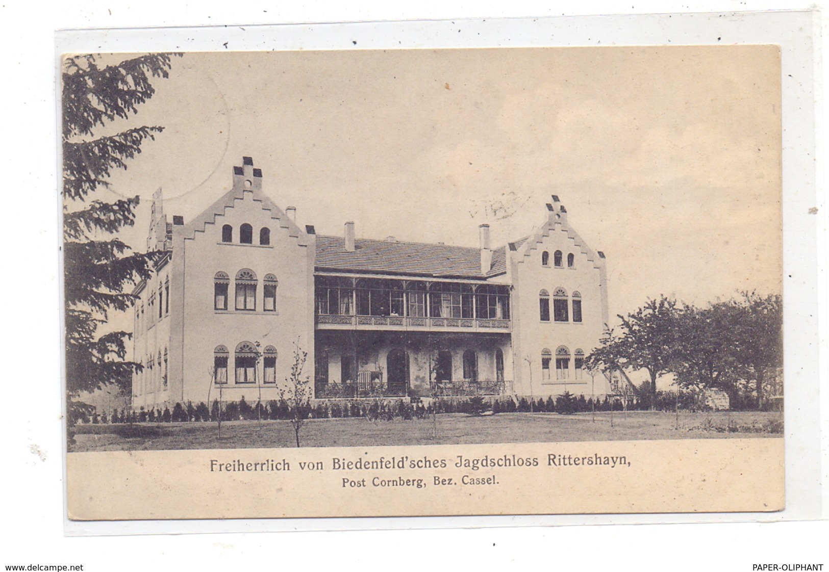 6441 CORNBERG - ROCKENSÜSS, Jagdschloss Rittershayn, 1907 - Bad Hersfeld