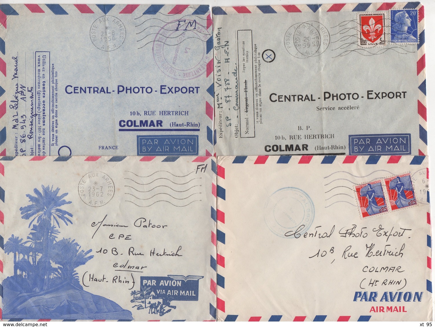 Guerre D'Algerie - Poste Aux Armees AFN - Lot De 20 Lettres - Voir Scan - War Of Algeria