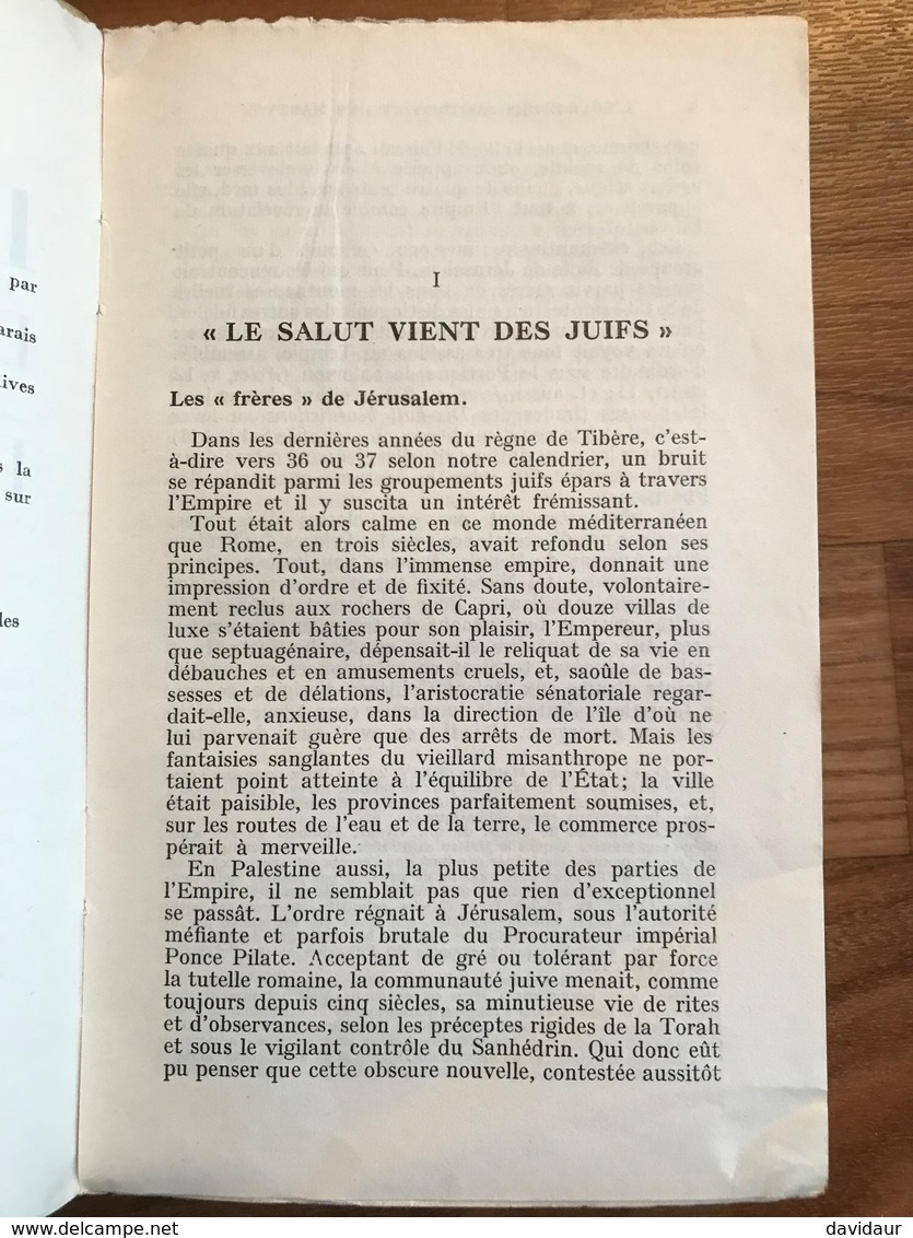 Daniel-Rops - L'Eglise Des Apôtres Et Des Martyrs - Dédicacé - Livres Dédicacés