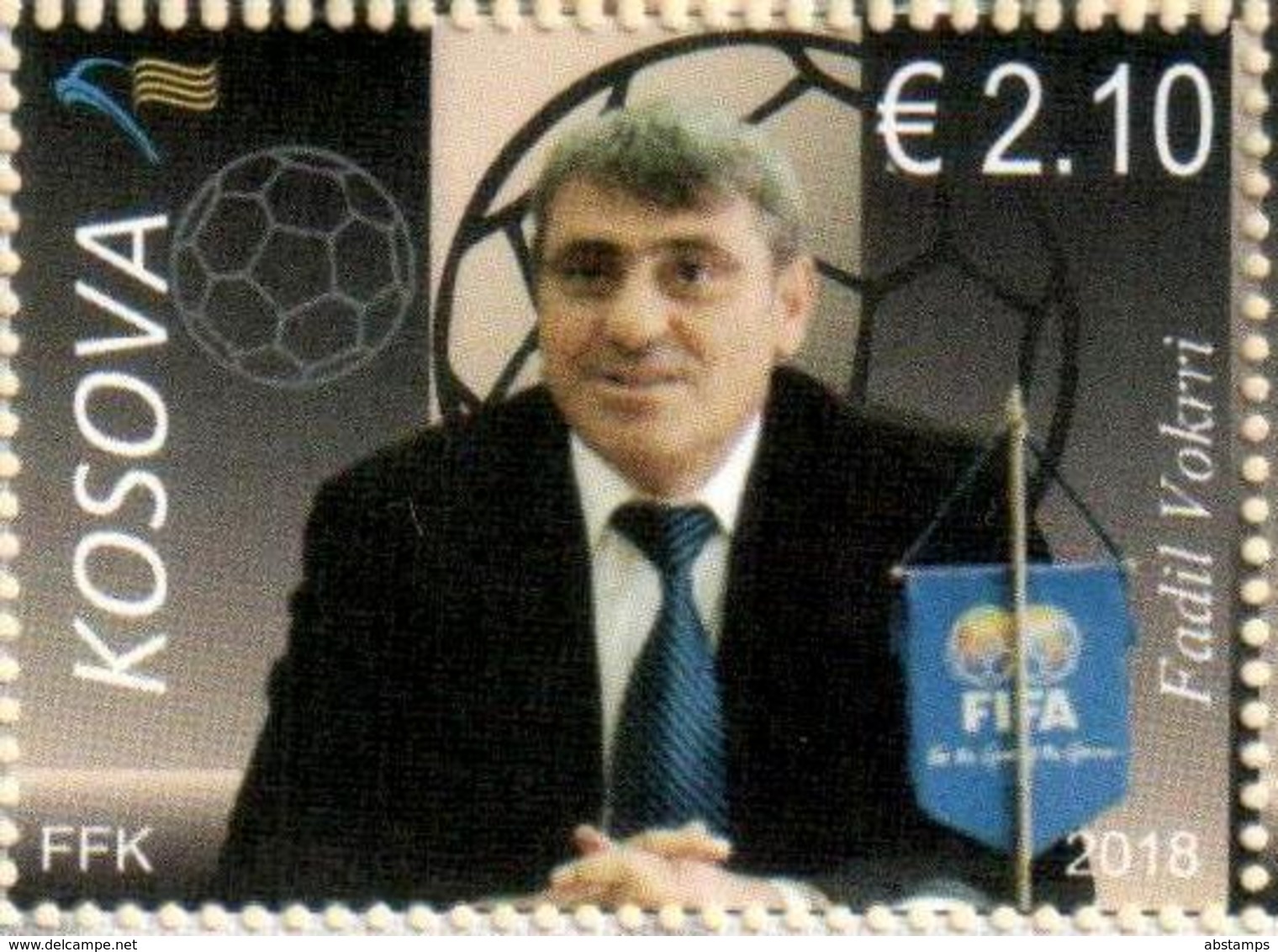 Kosovo Stamps 2018. The Football Legend - Fadil Vokrri. Set MNH - Kosovo