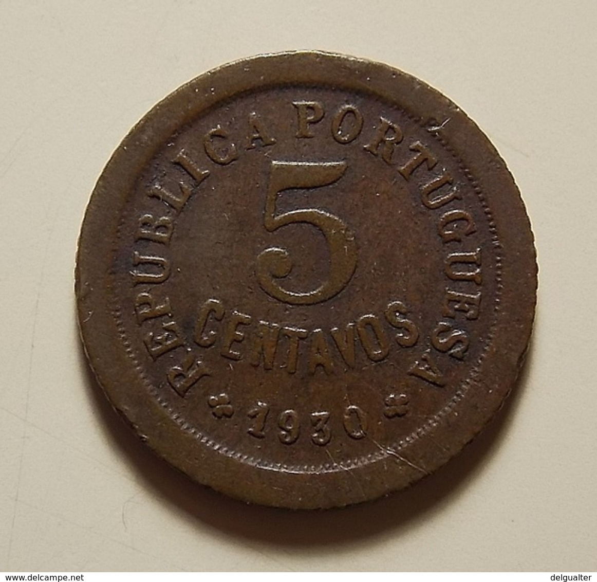 Portugal Cabo Verde 5 Centavos 1930 - Portugal