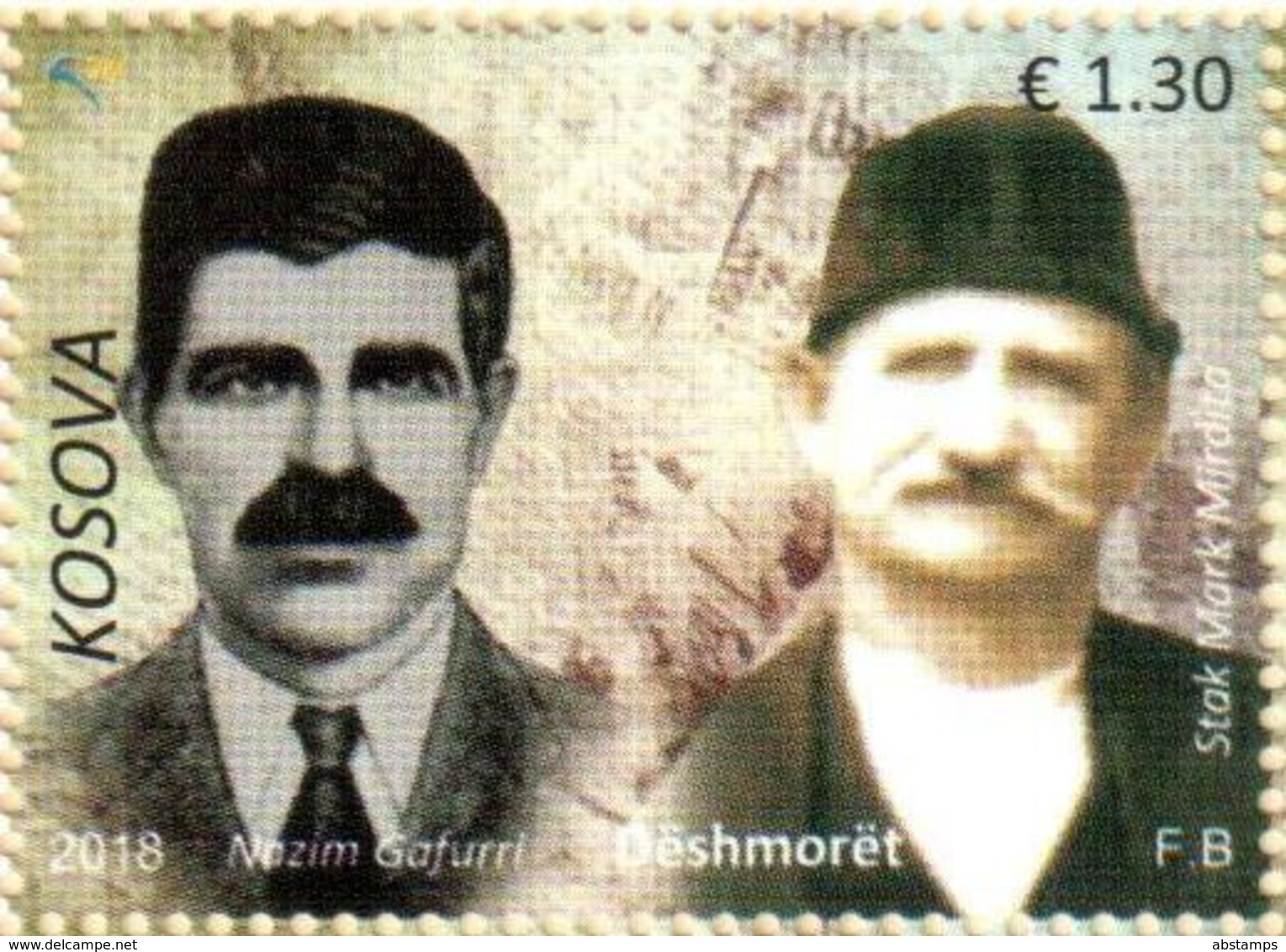 Kosovo Stamps 2018. The Martyrs: Stak Mirdita & Nazim Gafurri. Set MNH - Kosovo