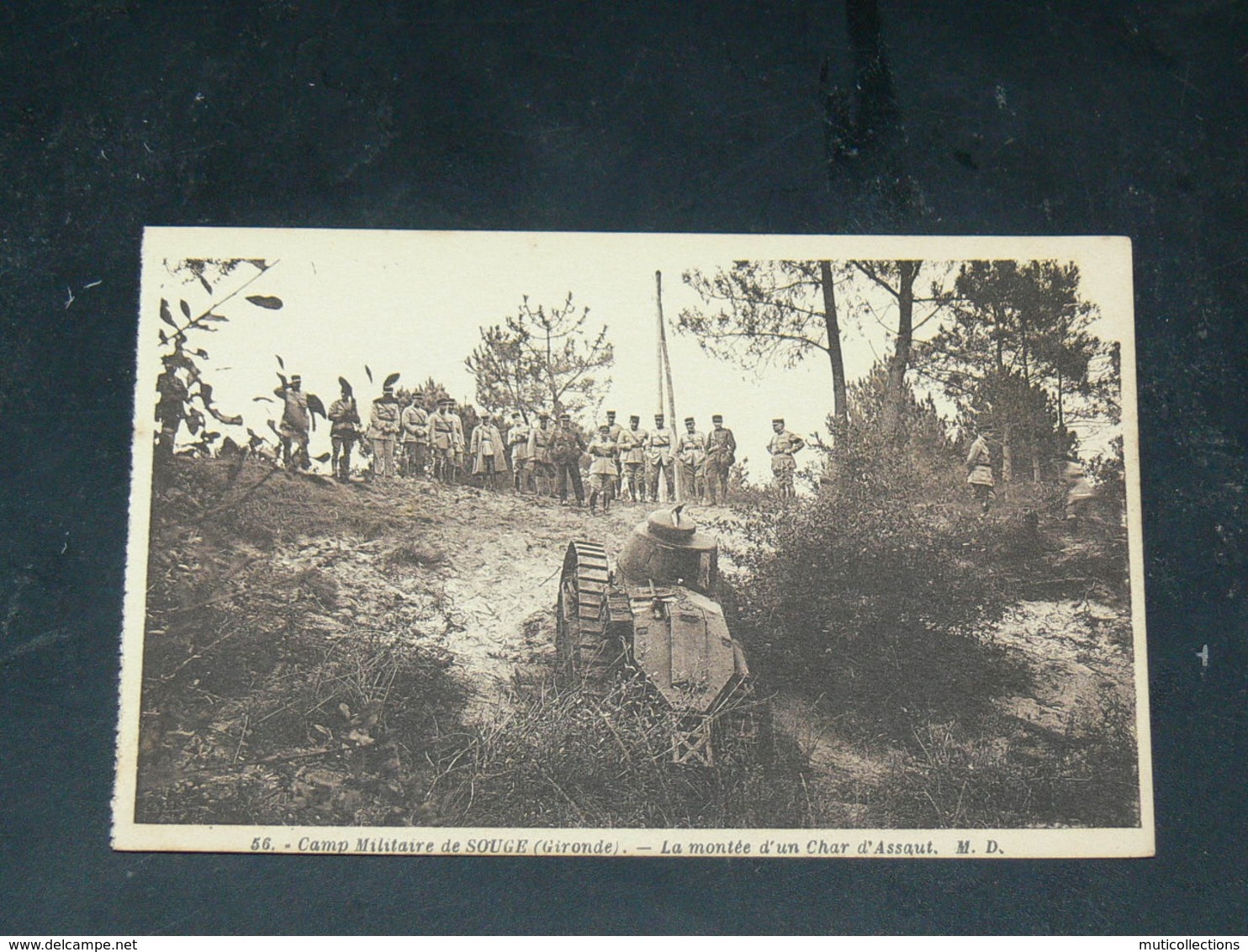 Saint-Médard-en-Jalles   / ARDT Bordeaux  1930  CAMP DE SOUGE CHAR    / CIRC /  EDITION - Autres & Non Classés