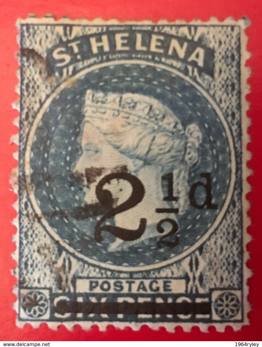 ST. HELENA - (O)  - 1893  - # 47 - Sainte-Hélène
