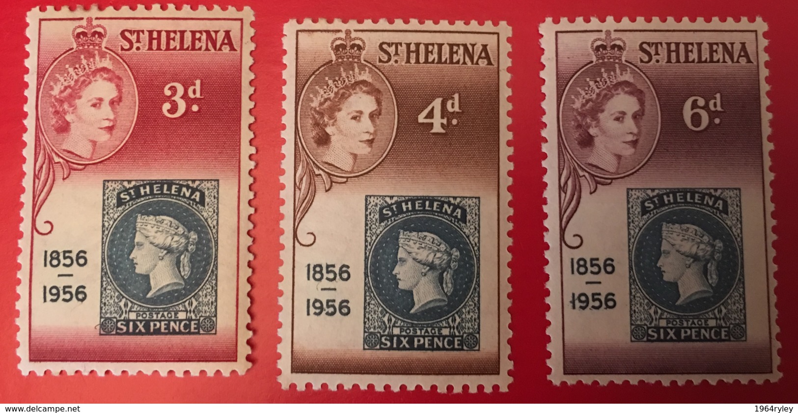 ST. HELENA - MNH**  - 1956  - # 153/155 - Sainte-Hélène