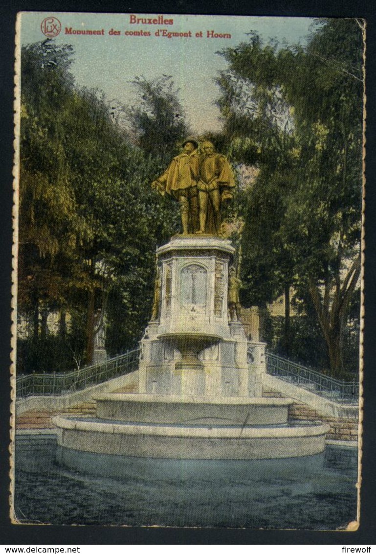 X01 - Bruxelles - Monument Des Comtes D'Egmont Et Hoorn - Monuments, édifices