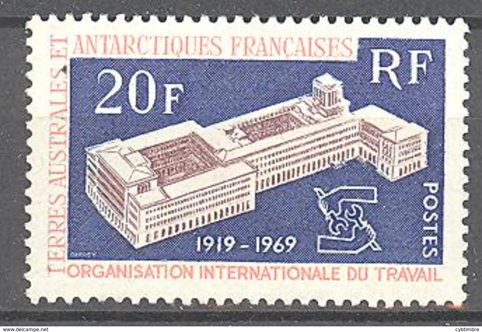 Terres Australes Et Antarctiques Françaises (TAAF) : Yvert N° 32* - Unused Stamps