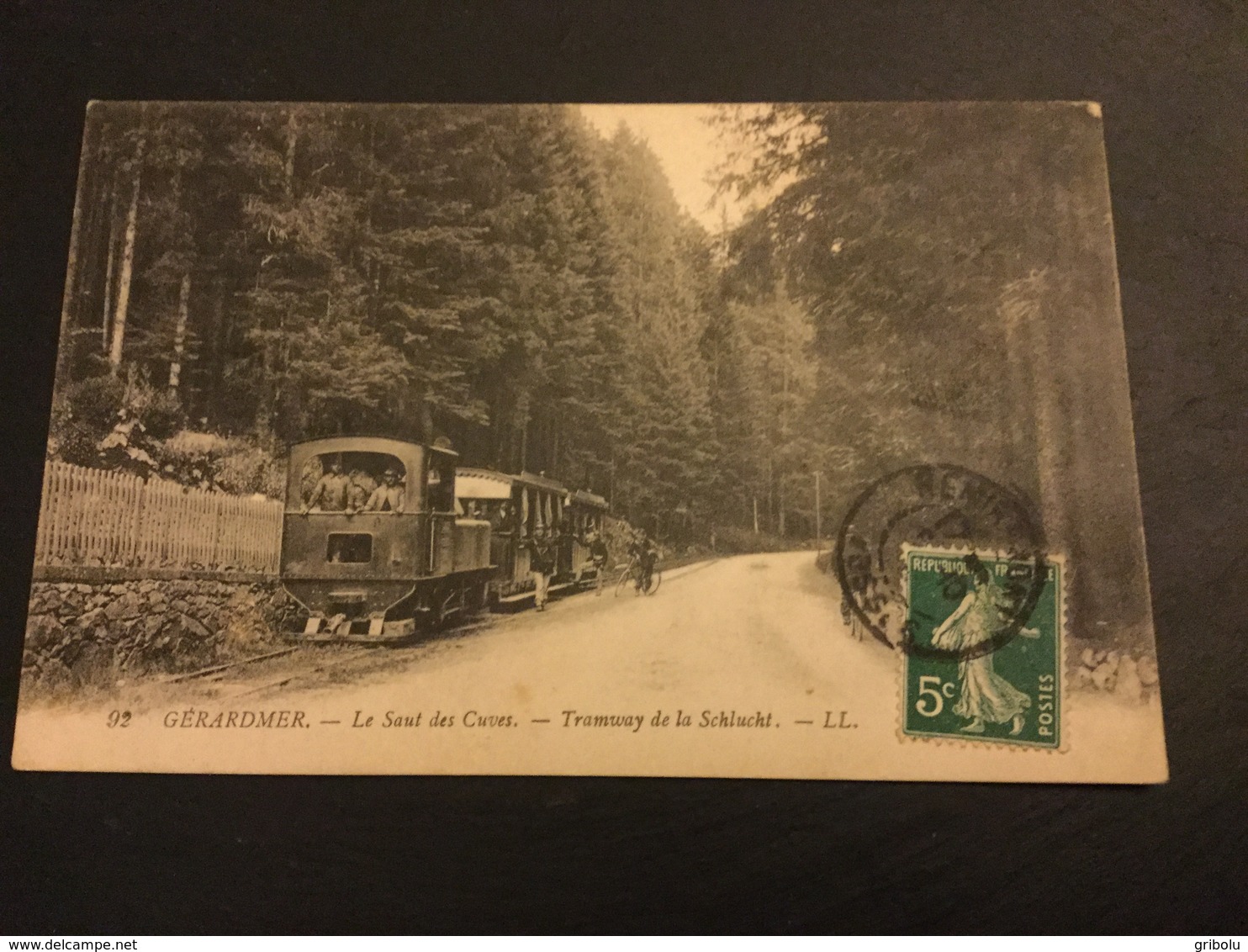 GERARDMER - Le Saut Des Cuves - Tramway De La Schlucht - Gerardmer