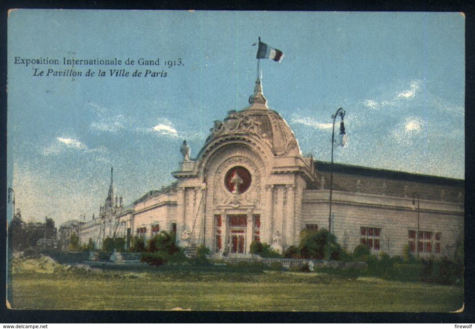 X01 - Gand - Exposition Internationale De Gand 1913 - Le Pavilion De La Ville Paris - Gent