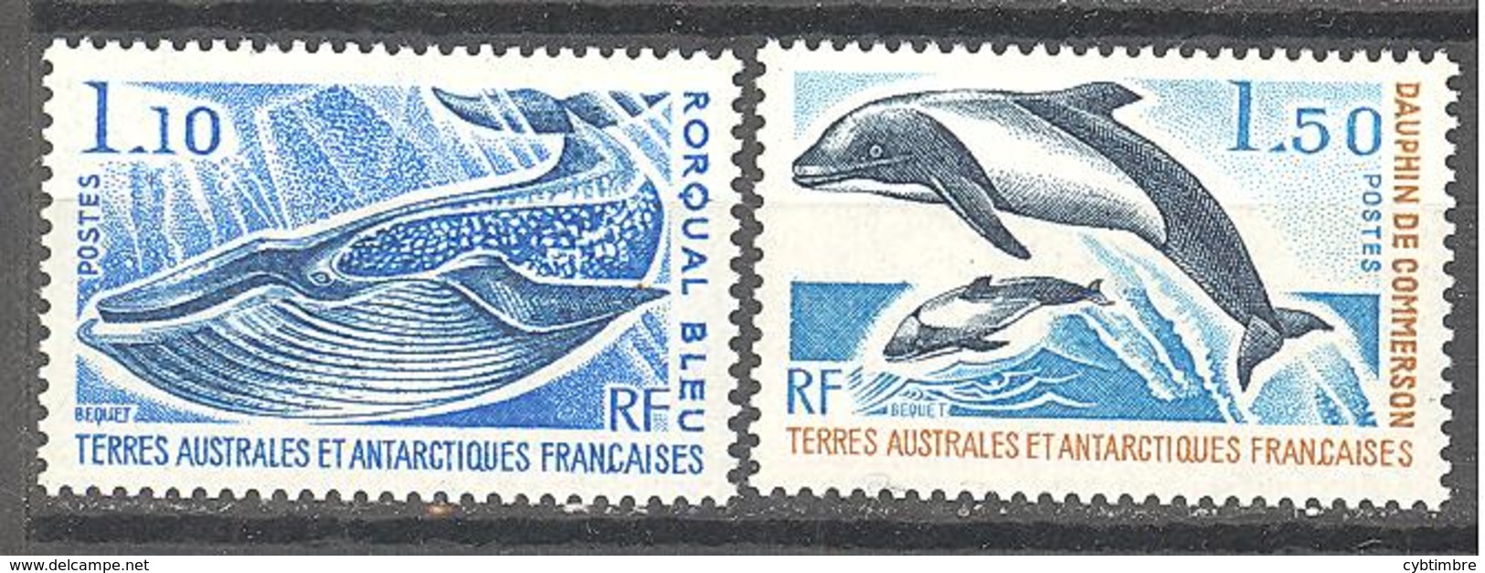 Terres Australes Et Antarctiques Françaises (TAAF) : Yvert N° 64/65**; MNH - Neufs