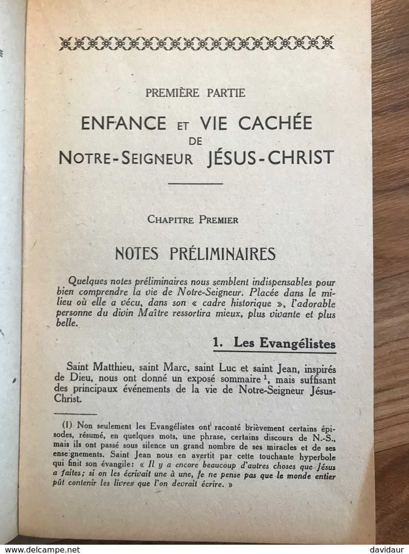 La Vie De Notre-Seigneur Jésus-Christ - Abbé Fresse - Religion