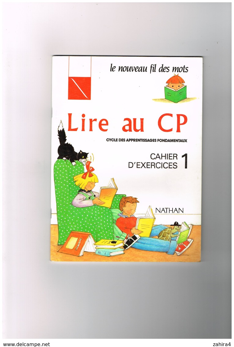 Debayle Giribone F.Collinet Le Nouveau Fil Des Mots Lire Au CP Cycle Apprentissages Fondamentaux Cahier D'exercices 1 - 0-6 Jaar