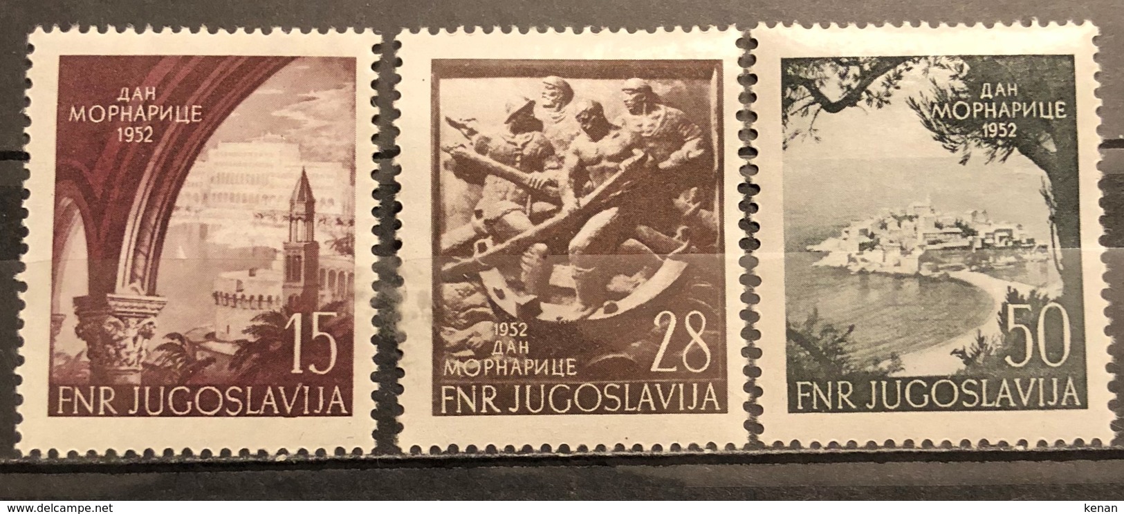 Yugoslavia, 1952, Mi: 704/6 (MNH) - Nuovi