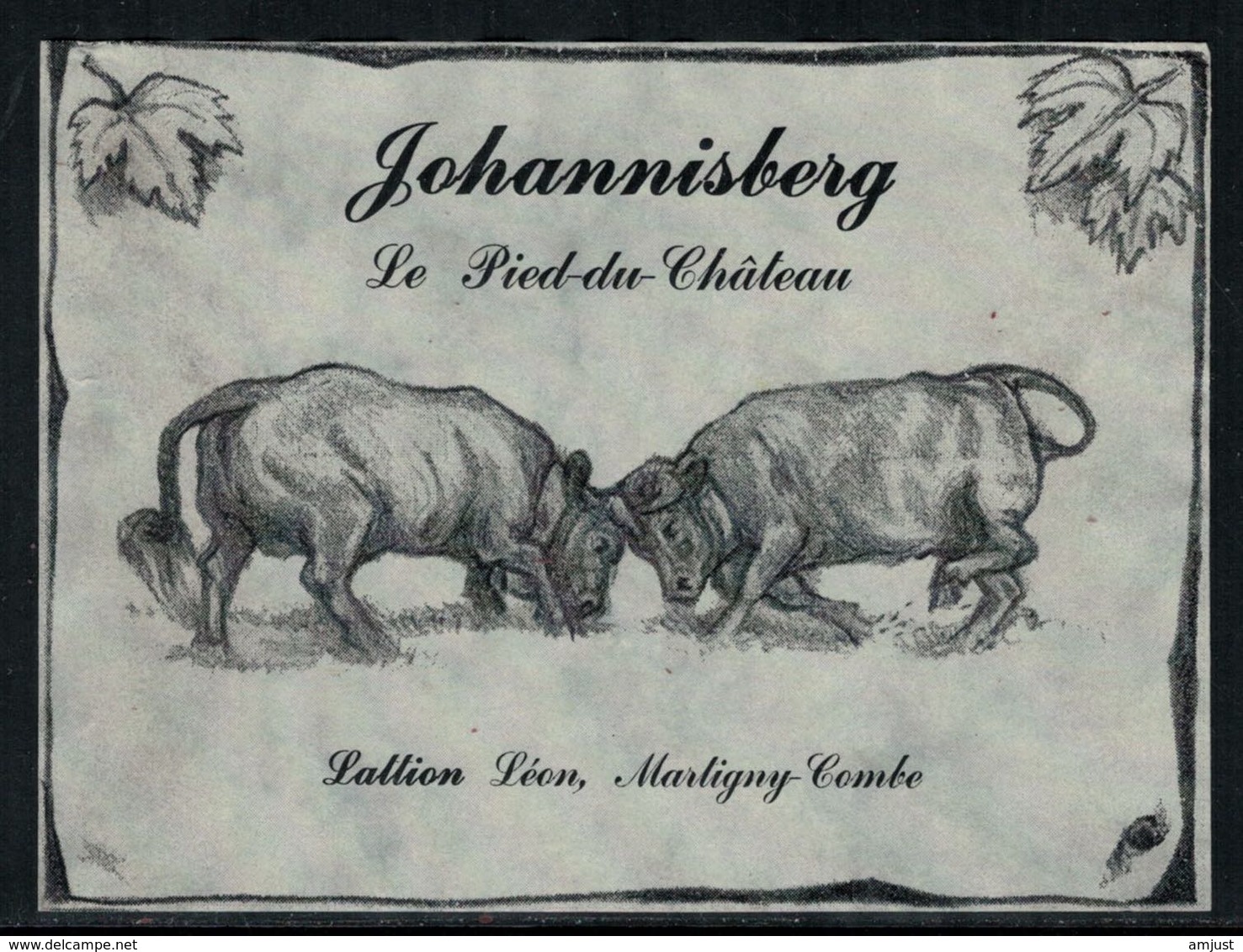 Rare // Etiquette De Vin // Vaches //  Johannisberg, Les Reines - Kühe