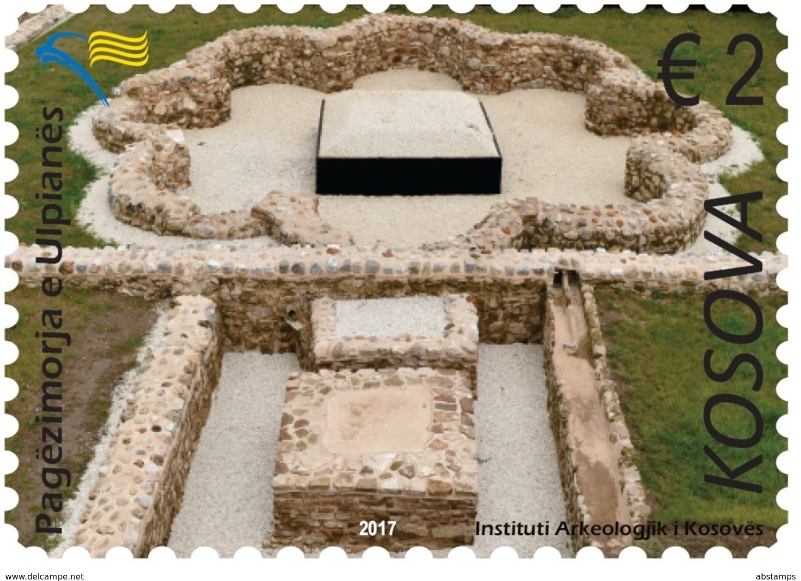 Kosovo Stamps 2017. The Ulpiana Baptisery. Archeology. Set MNH - Kosovo