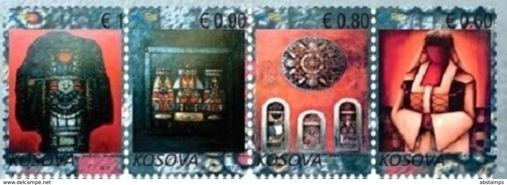 Kosovo Stamps 2017. Visual Art - Engjell Berisha. Set MNH - Kosovo