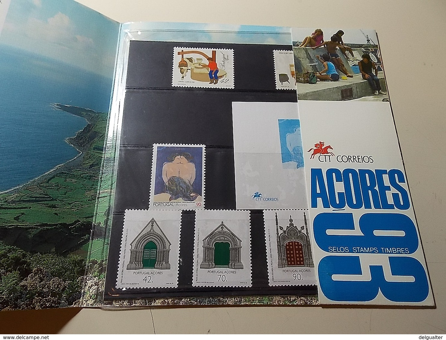 Carteira Anual * Annual Package * 1993 * Açores - Booklets