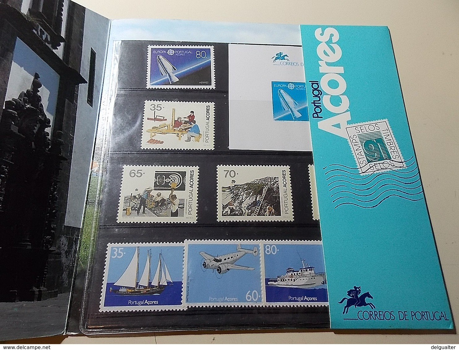 Carteira Anual * Annual Package * 1991 * Açores - Booklets