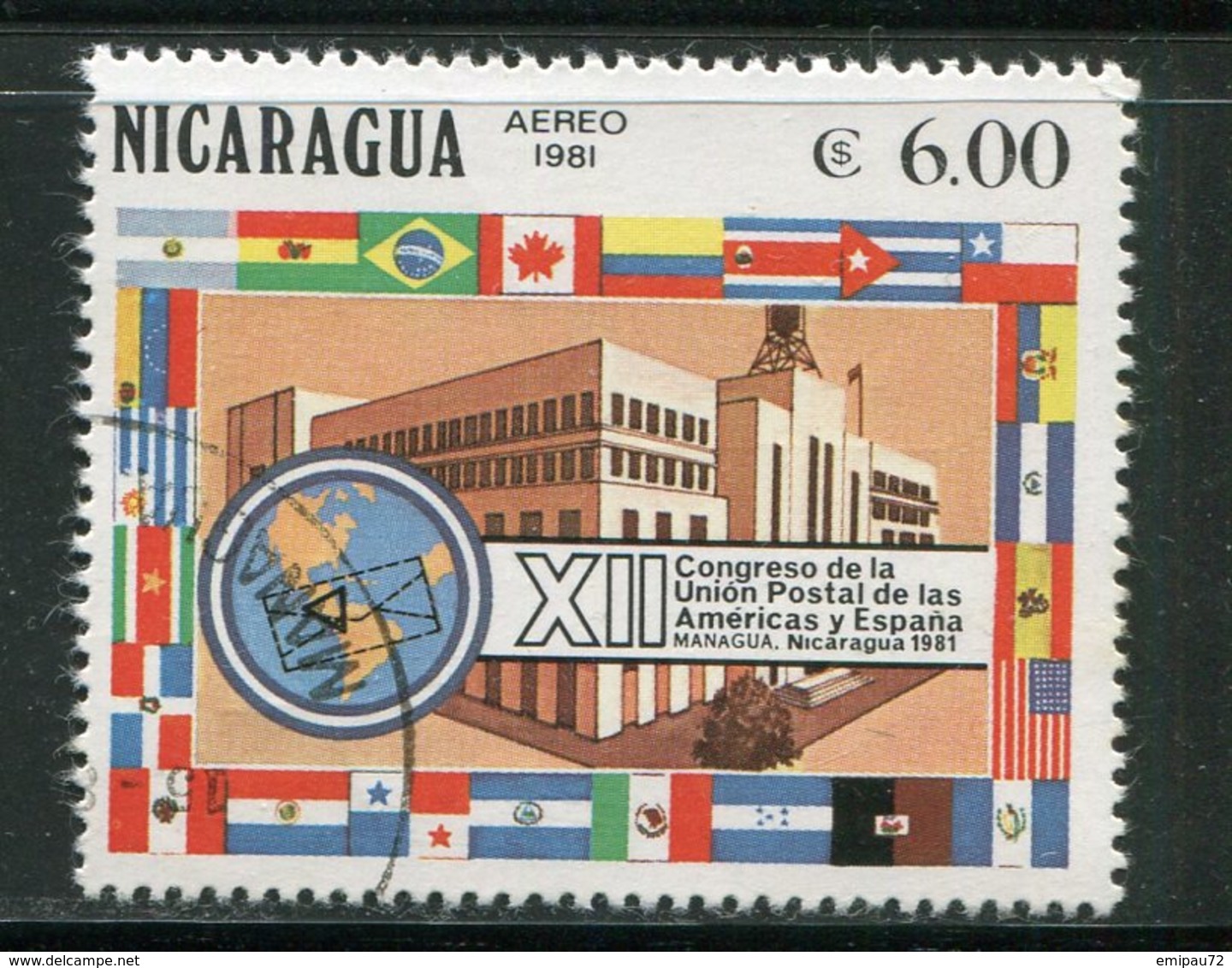 NICARAGUA- P.A Y&T N°964A- Oblitéré - Nicaragua