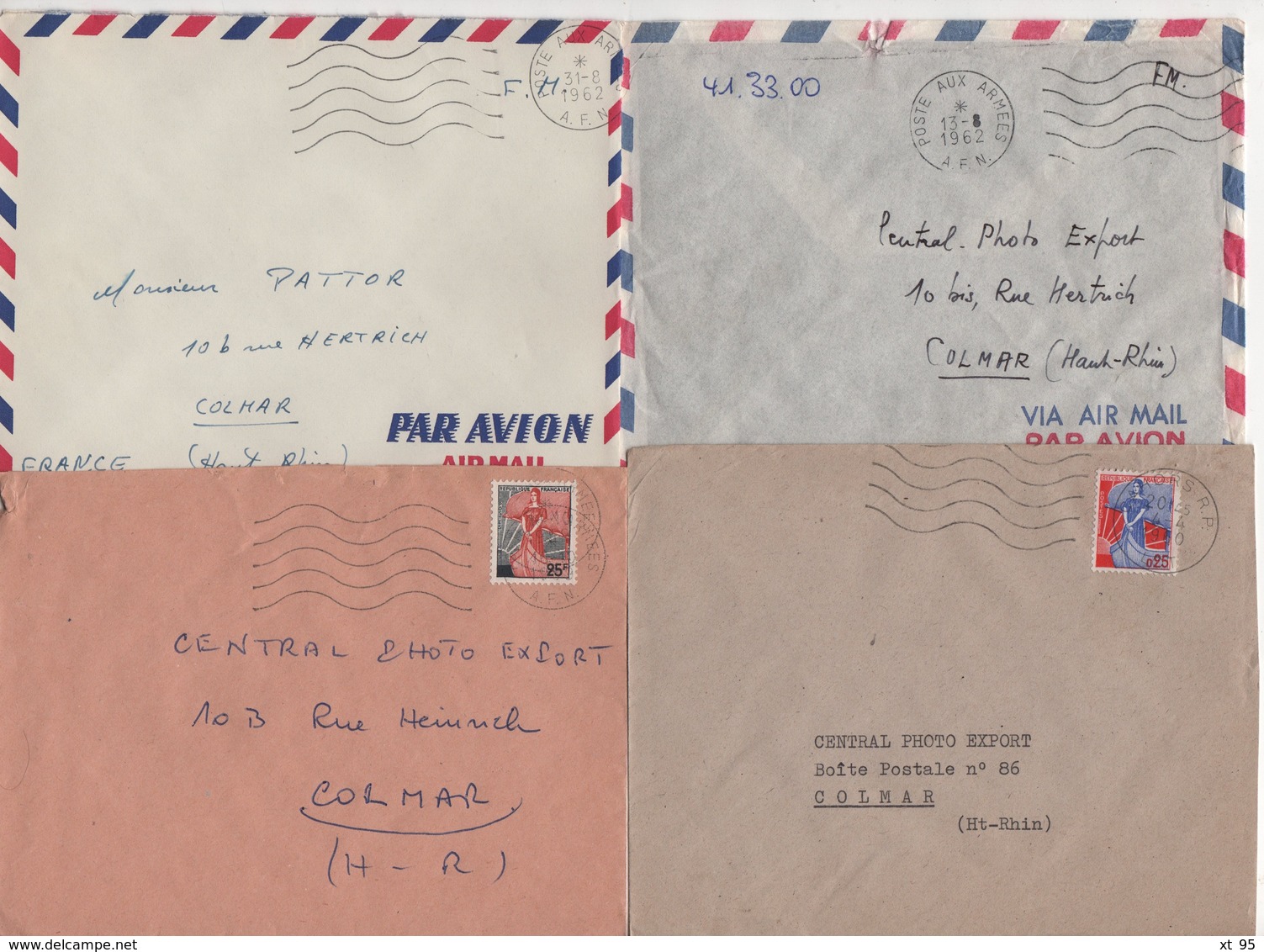 Guerre D'Algerie - Poste Aux Armees AFN - Lot De 20 Lettres - Voir Scan - Oorlog In Algerije