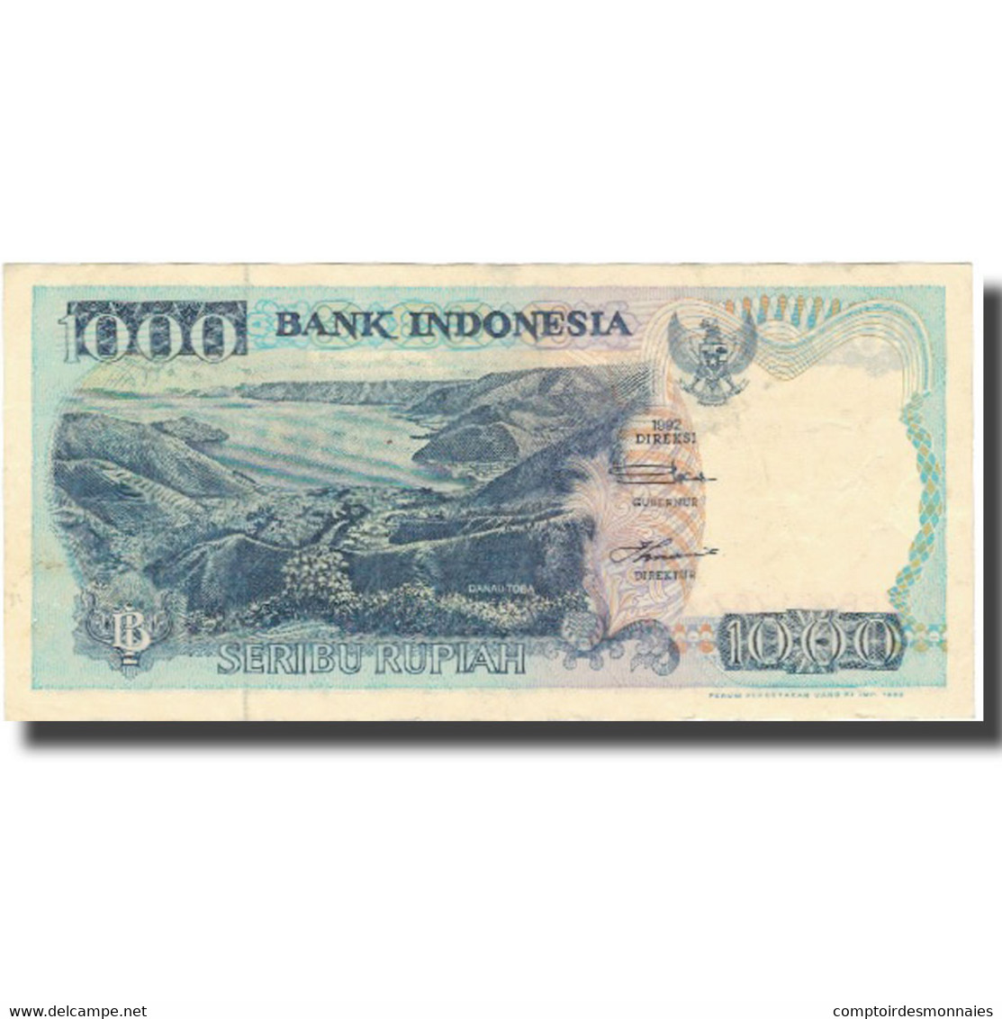 Billet, Indonésie, 1000 Rupiah, 1992, 1992, KM:129d, TTB - Indonesië