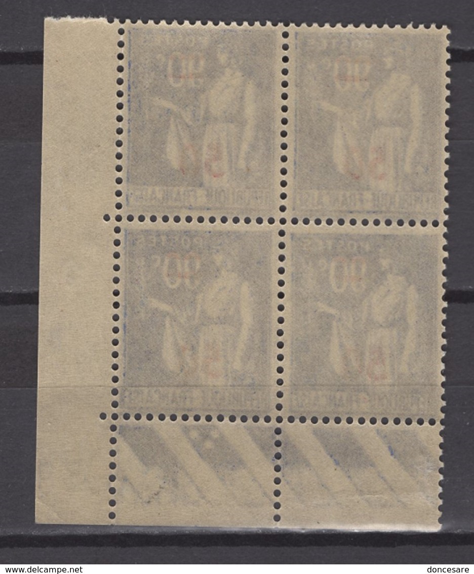 FRANCE 1941 - BLOC DE 4 TP Y.T. N° 482 COIN DE FEUILLE /DATE - NEUFS** - 1940-1949