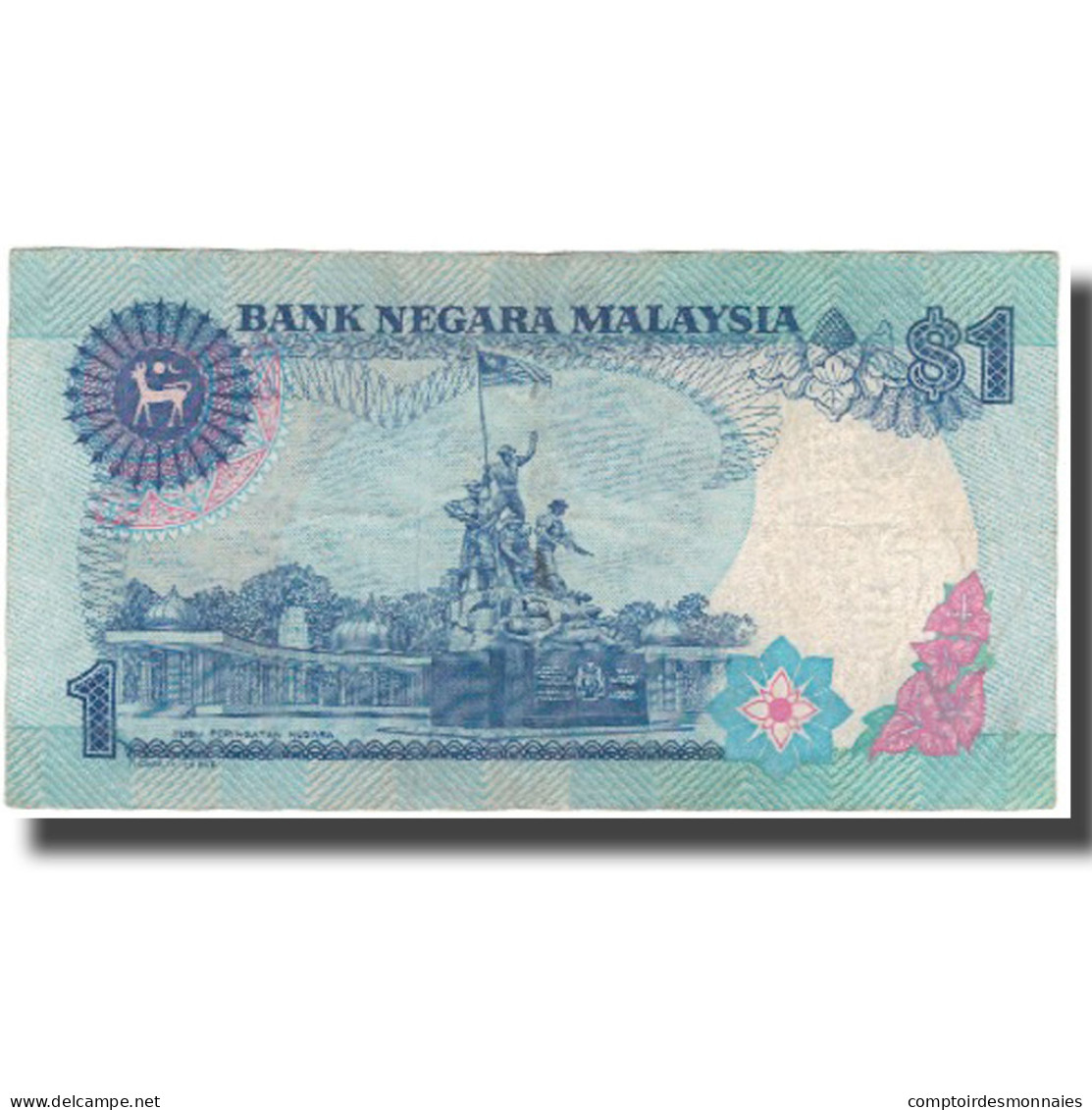 Billet, Malaysie, 1 Ringgit, Undated (1986-89), KM:27A, TTB - Maleisië