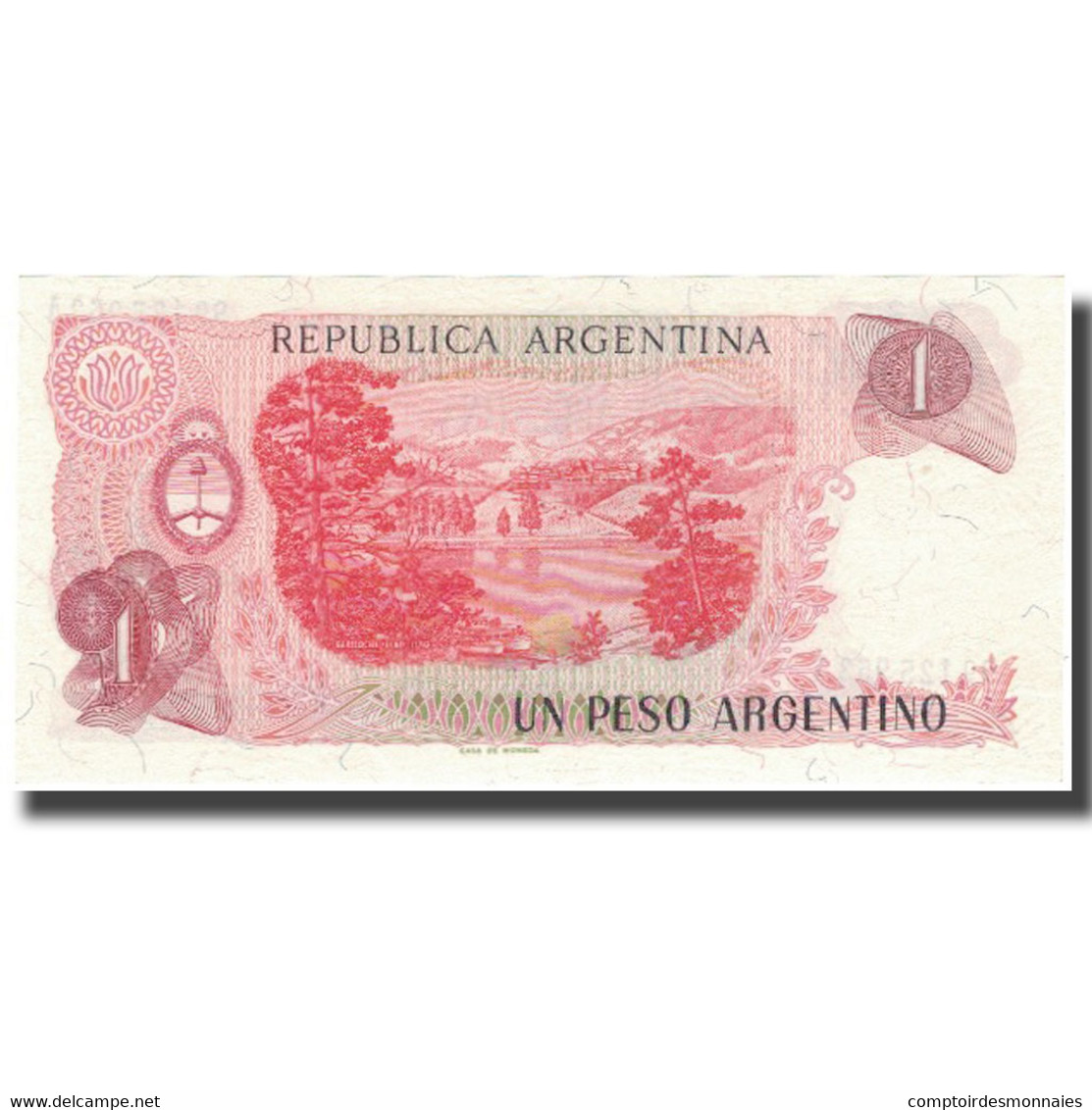 Billet, Argentine, 1 Peso Argentino, 1985, 1985, KM:311a, SPL+ - Argentine