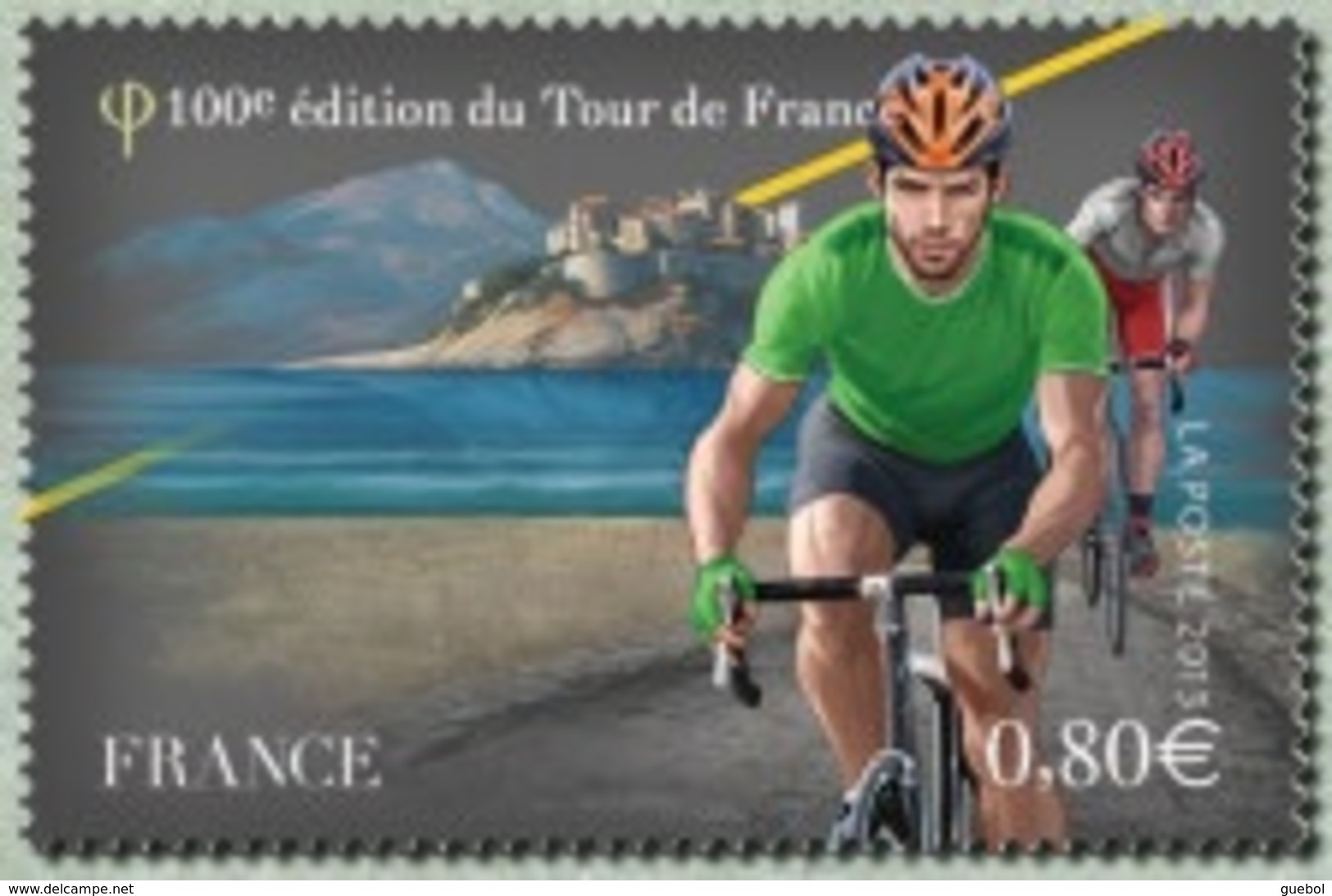 France N° 4759 ** Sport, Cyclisme - Centième Tour De France. Le Maillot Vert Devant Calvi - Nuovi