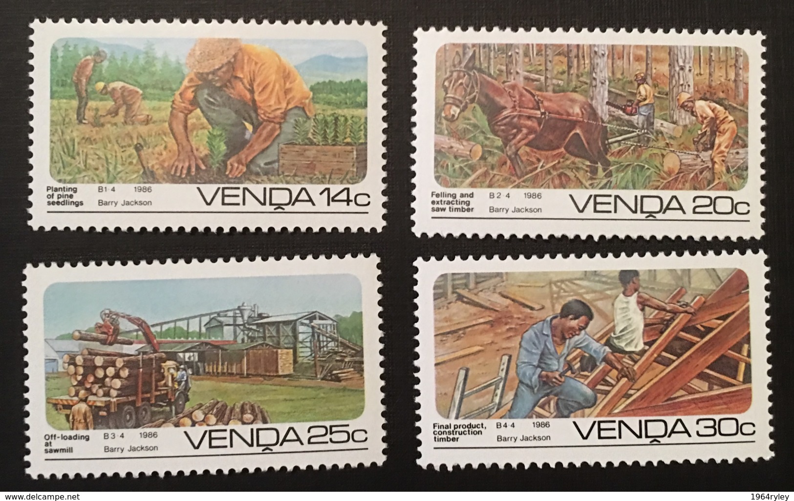 VENDA - MNH** - 1986 - # 153/156 - Venda