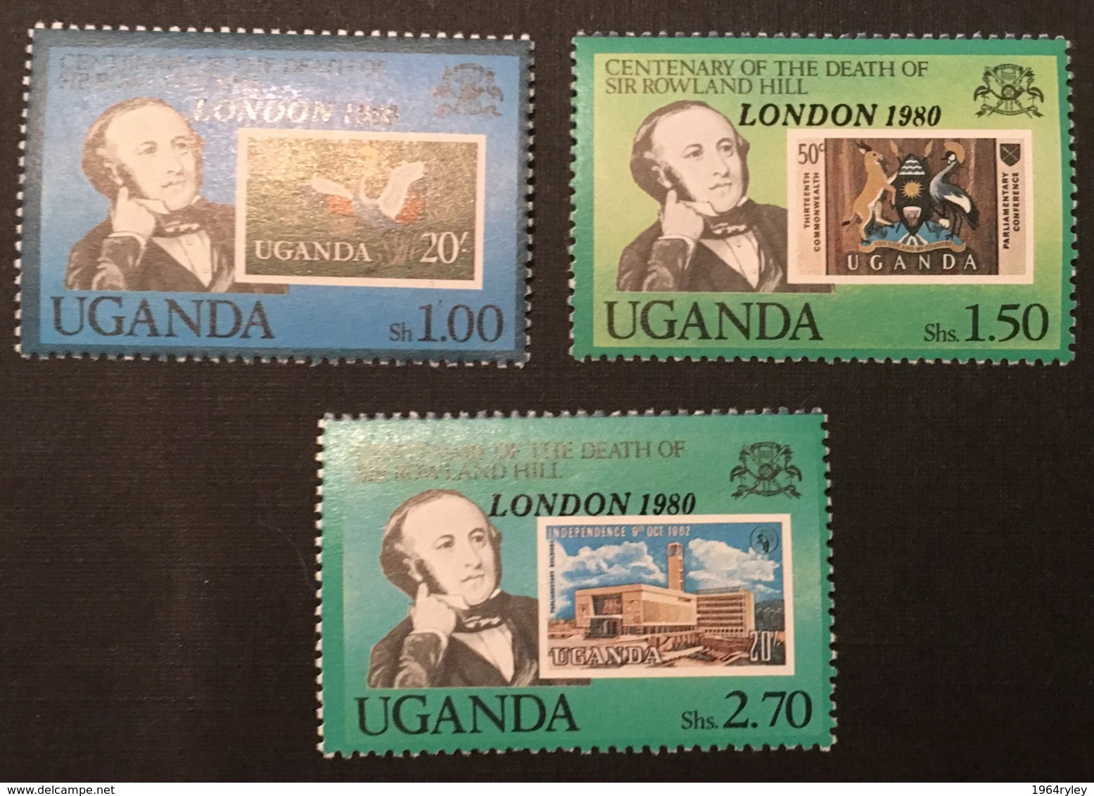 UGANDA - MH* - 1980 - # 293/296 SHORT SET - Uganda (1962-...)