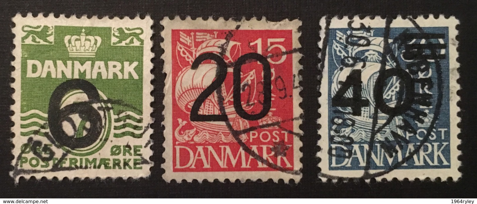DENMARK - (0) - 1940 - # 267, 271, 272 - Gebraucht