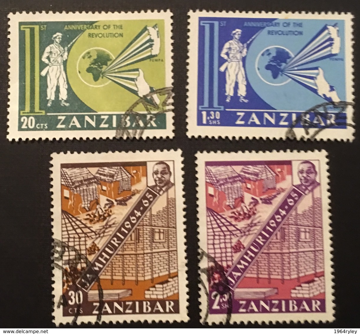 ZANZIBAR - (0) -1965 - # 319/322 - Zanzibar (1963-1968)