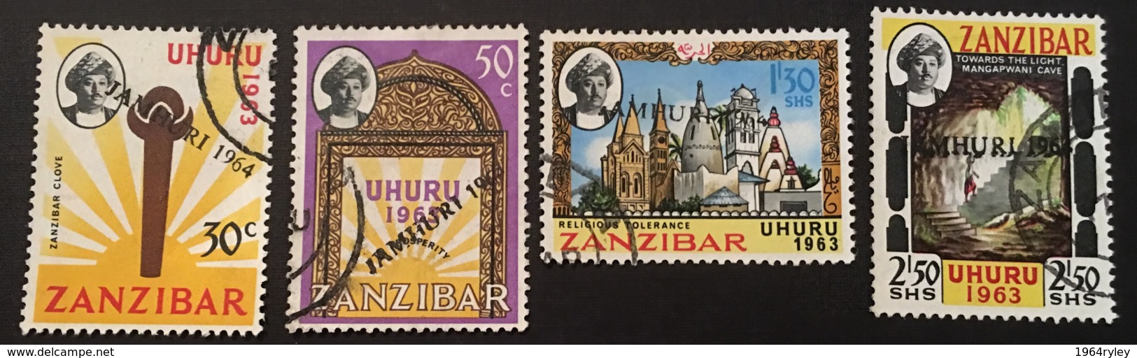 ZANZIBAR - (0) -1964 - # 301/304 - Zanzibar (1963-1968)
