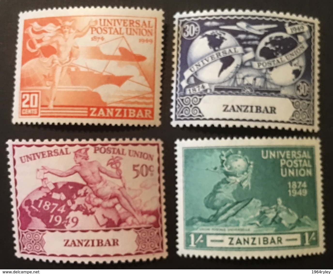 ZANZIBAR - MNH** -1949 - # 226/229 - Zanzibar (...-1963)