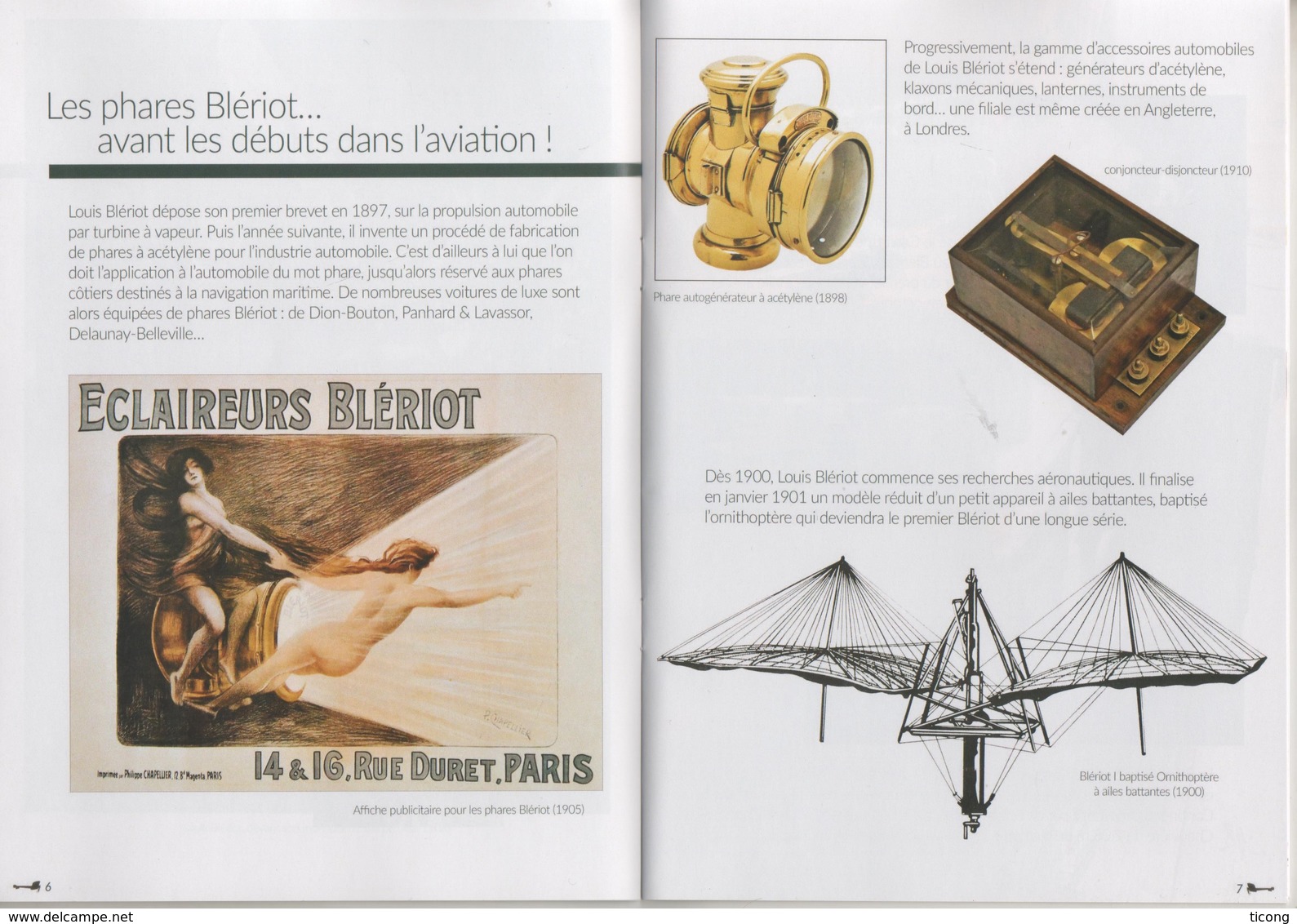 EXPOSITION BLERIOT 2018 MAISON DU SITE DES DEUX CAPS A AUDINGHEN PAS DE CALAIS, FASICULE DE 24 PAGES ET MARQUE PAGES - AeroAirplanes