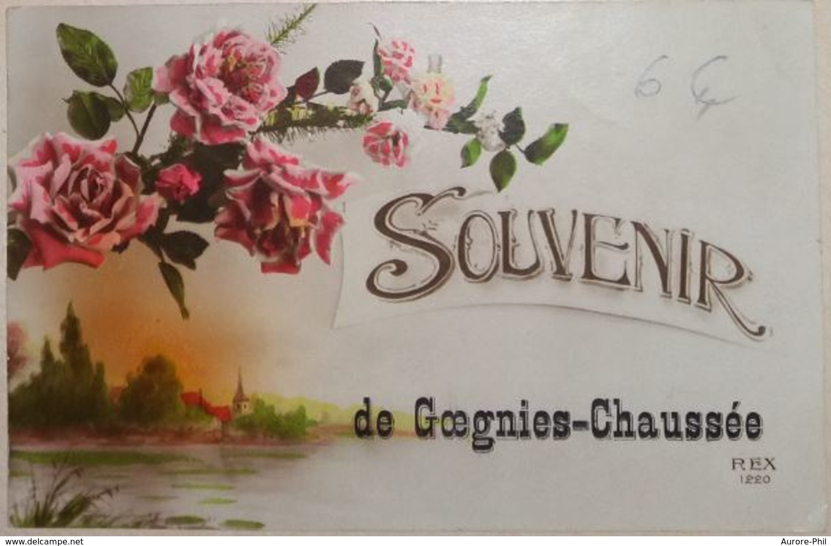 Gougnies-Chaussée Souvenir Carte Fantaisie - Quévy