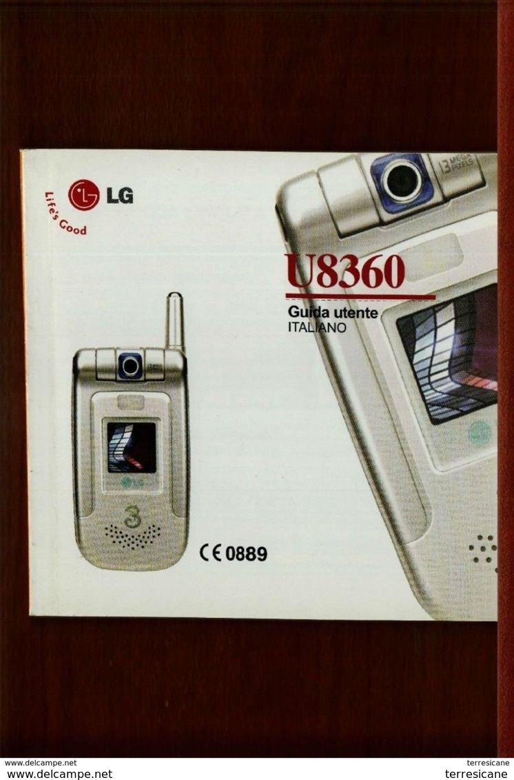 LG U8360 GUIDA UTENTE ITALIANO - Telefoontechniek