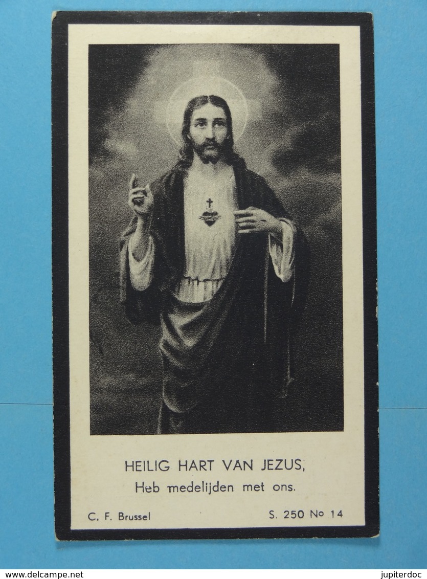 Franciscus Demaeyer Vf Patteet épx Sterck St Pieters Jette 1871 Blaasveld 1936 - Images Religieuses