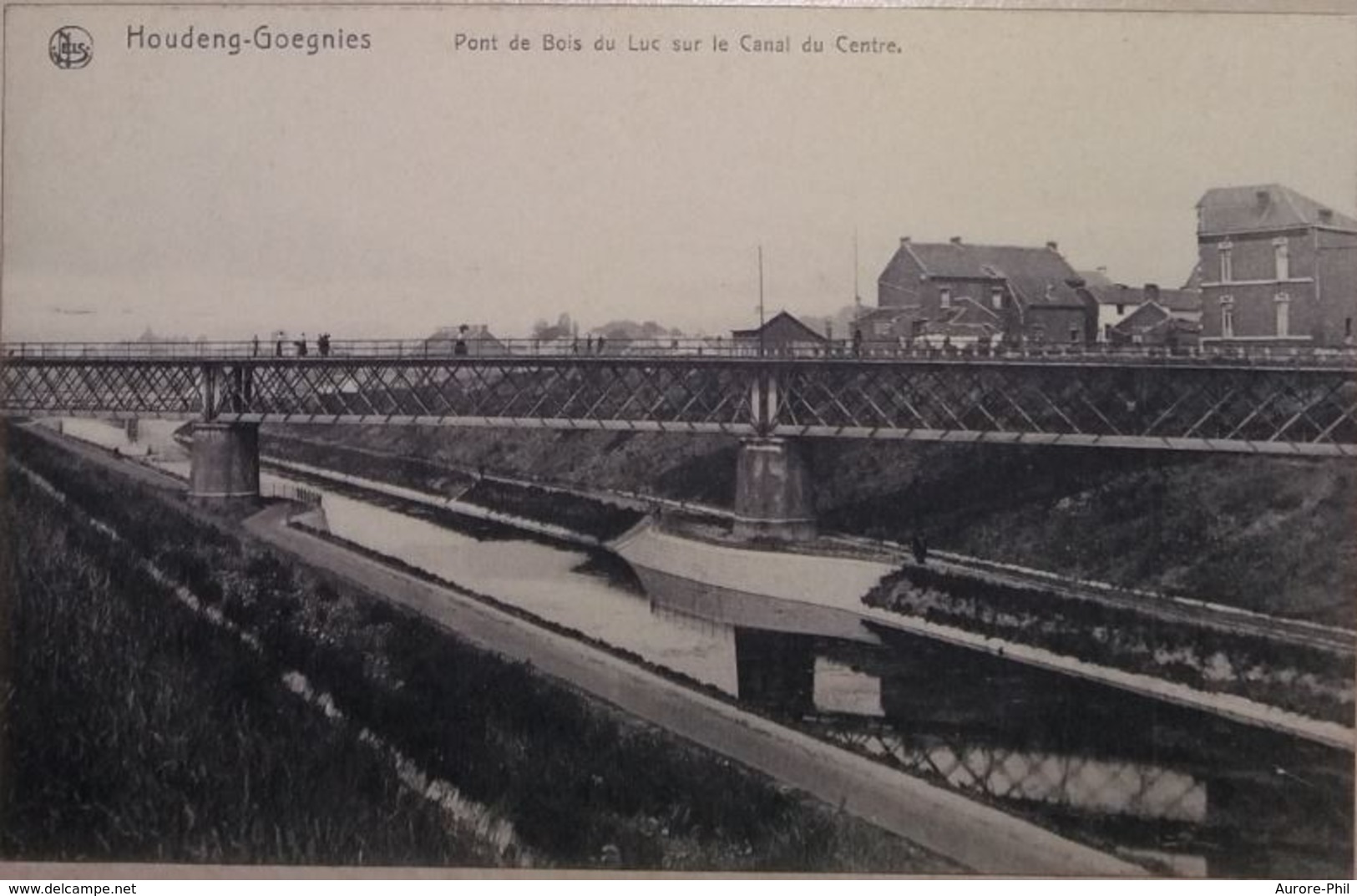 Houdeng Goegnies Pont De Bois Du Luc Sur Le Canal Du Centre - La Louvière