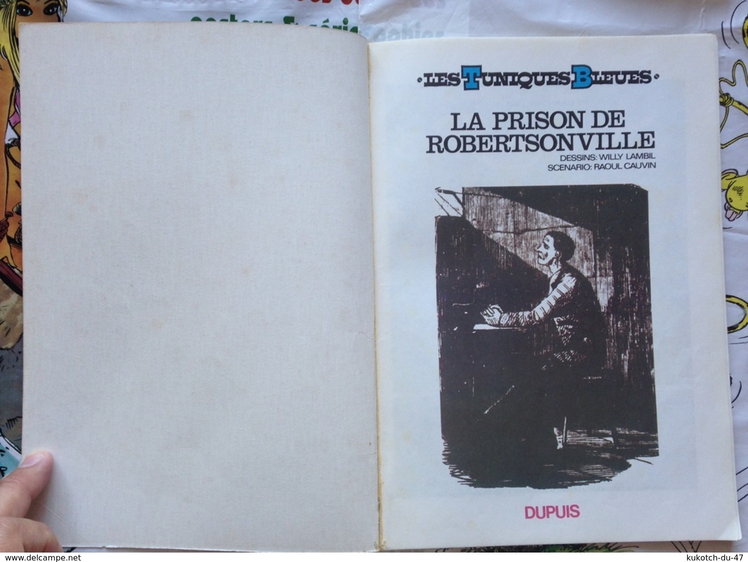 BD Tuniques Bleues - La Prison De Robertsonville - Tome 6 (1982) - Tuniques Bleues, Les