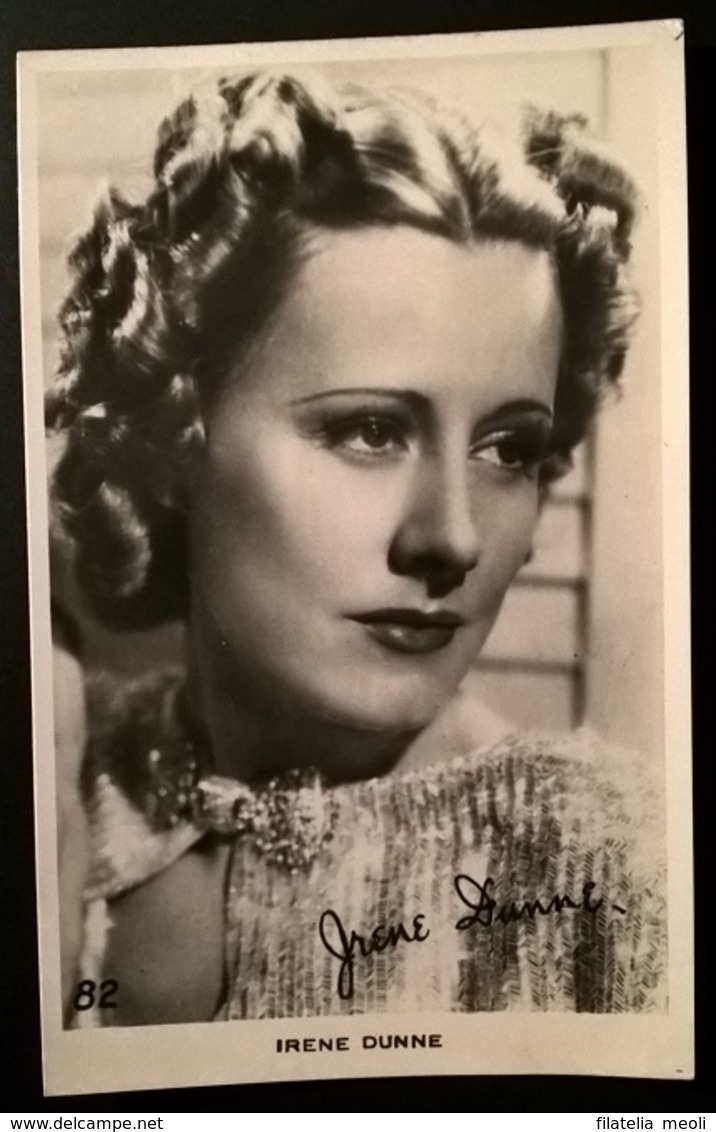 CARTOLINA IRENE DUNNE - Altri & Non Classificati